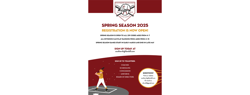 SHLL Spring Season 2025